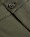 7 Military Green Comfort Knit Chino Short