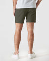 7 Military Green Comfort Knit Chino Short