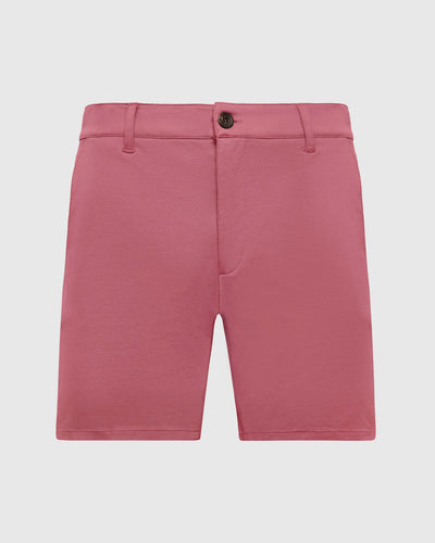 Shorts chinos tejidos cómodos 7"