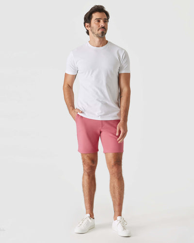 Shorts chinos tejidos cómodos 7"