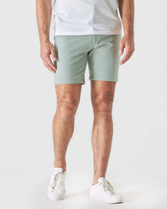 True Classic7" Slate Green  Comfort Knit Chino Shorts