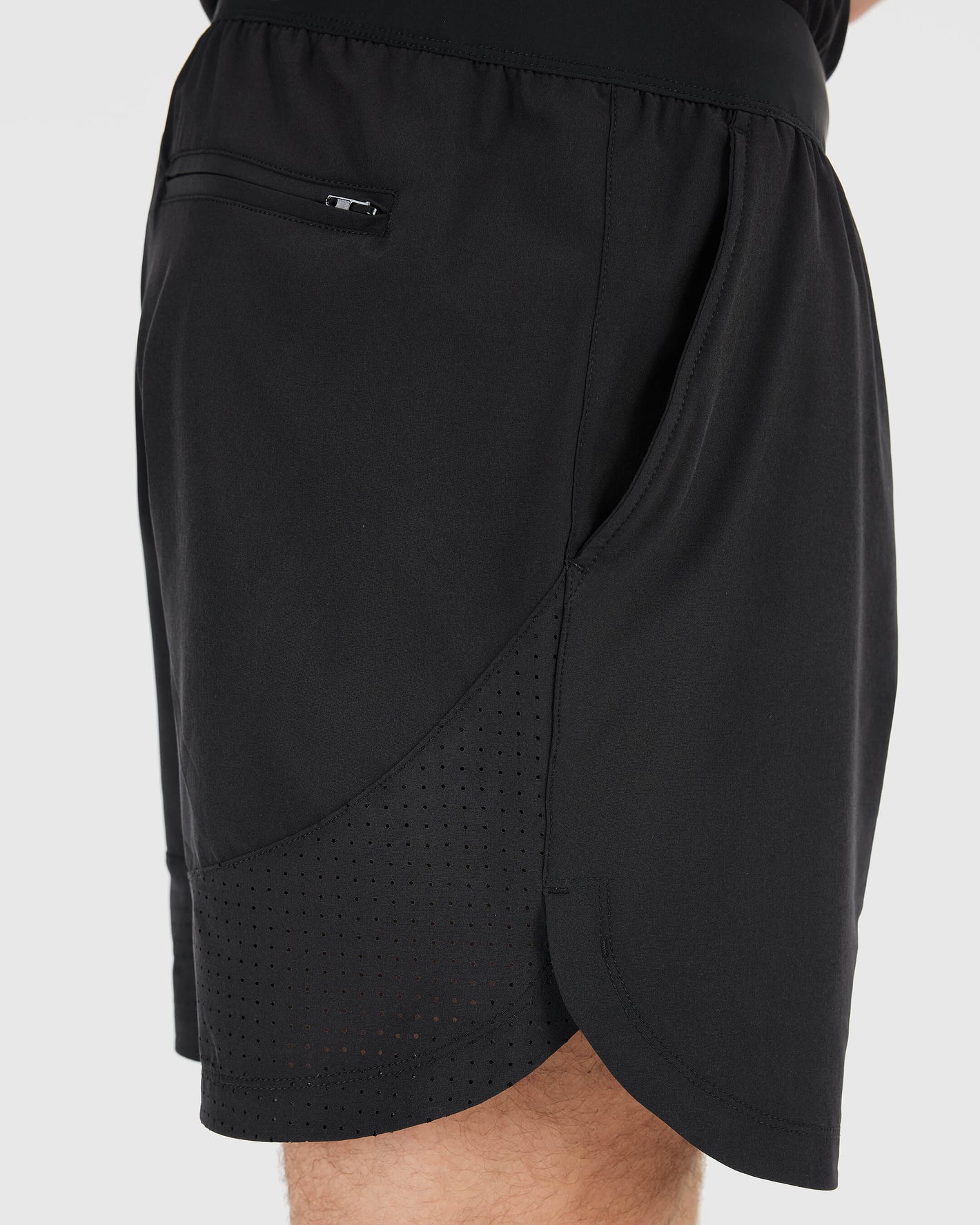 7 Black Active Training Short
