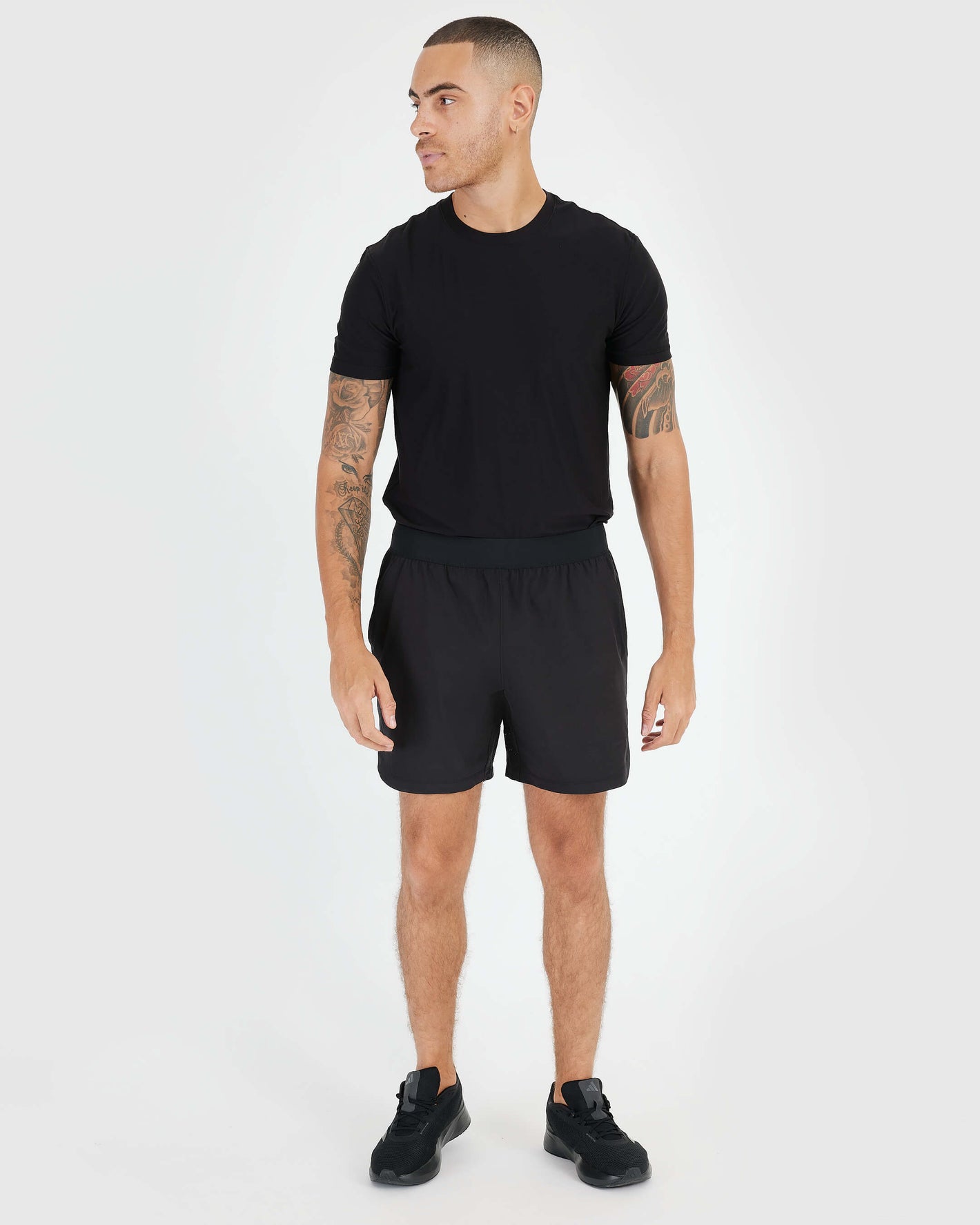 7 Black Active Training Short