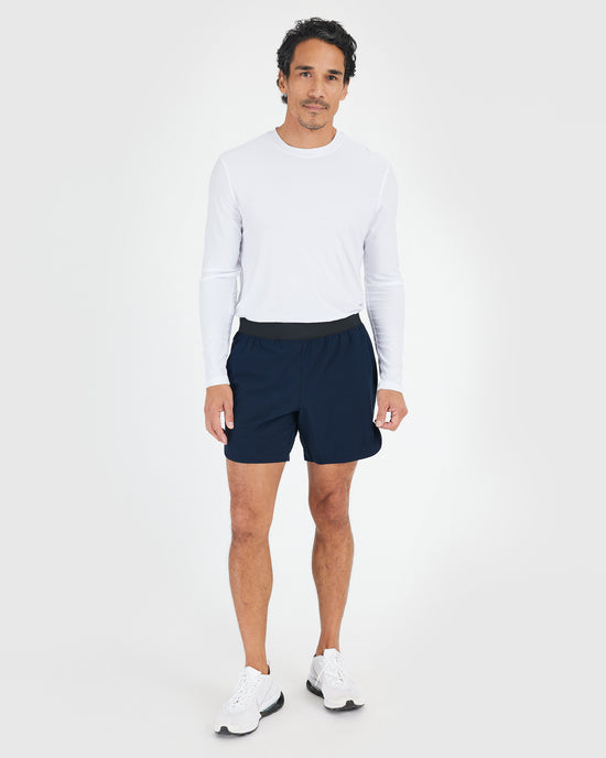 Track Active Shorts - True Navy