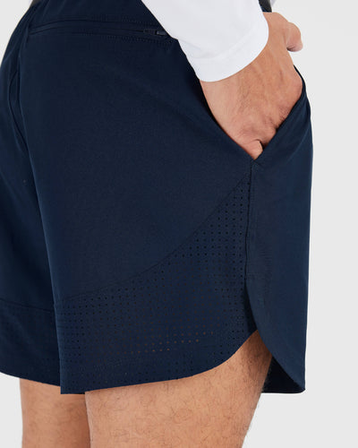 7" Active Training Shorts - Navy