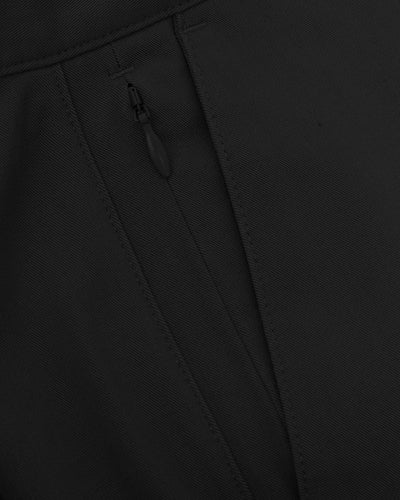 9" Black Classic Twill Shorts