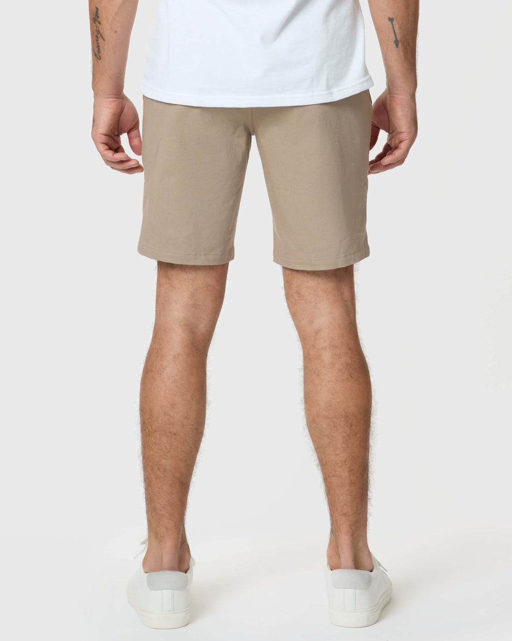 9" Khaki Classic Twill Shorts