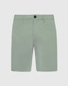 Meadow Twill Short, knee-length, button-zip closure, casual design.