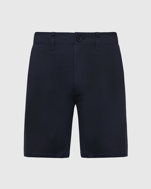 9" Navy Classic Twill Shorts