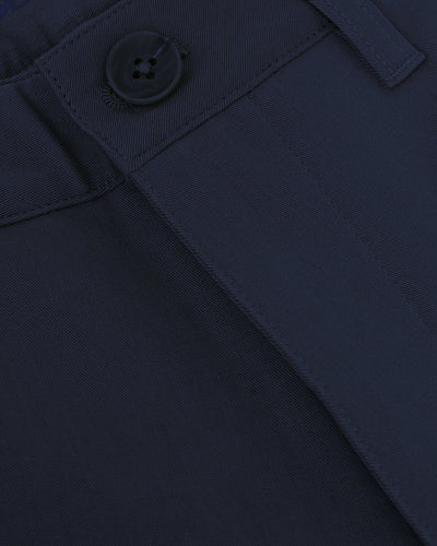 Navy Twill Short