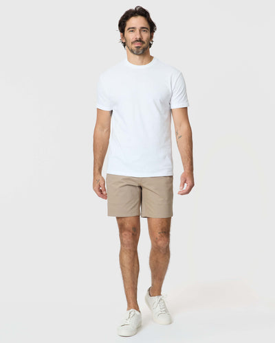 7" Classic Twill Shorts - Khaki