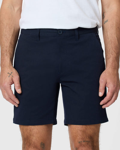7" Classic Twill Shorts - Navy