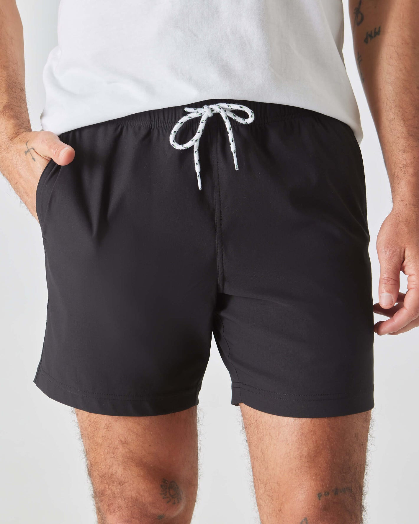 Black Swim Trunk