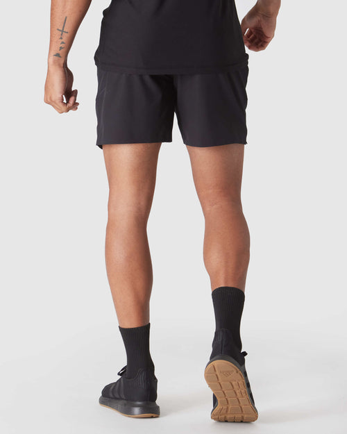 Black 7" 2-in-1 Training Shorts