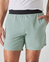 7" Slate Green Active Training Shorts 2.0