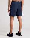 Navy 9 Active Quick Dry Shorts with elastic waistband and back pocket.