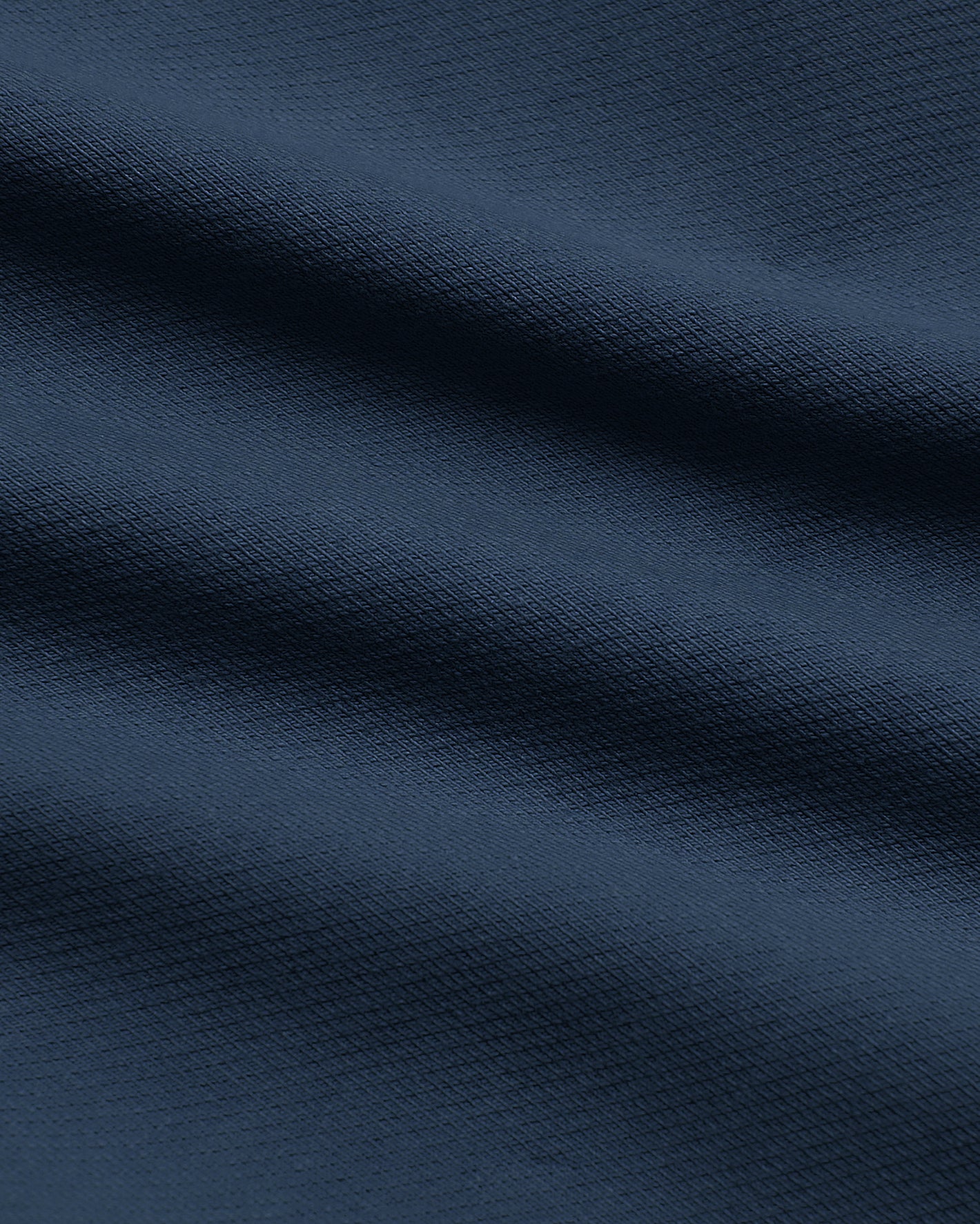 7 Navy Chino Shorts 2.0 with dark blue, woven texture.