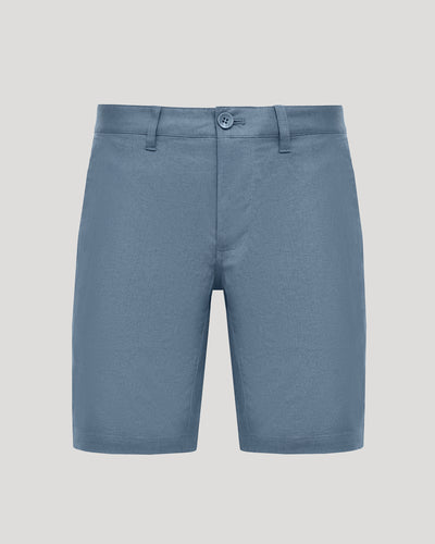 9" Linen Shorts - Fiord