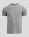 Gray t-shirt on a light gray background