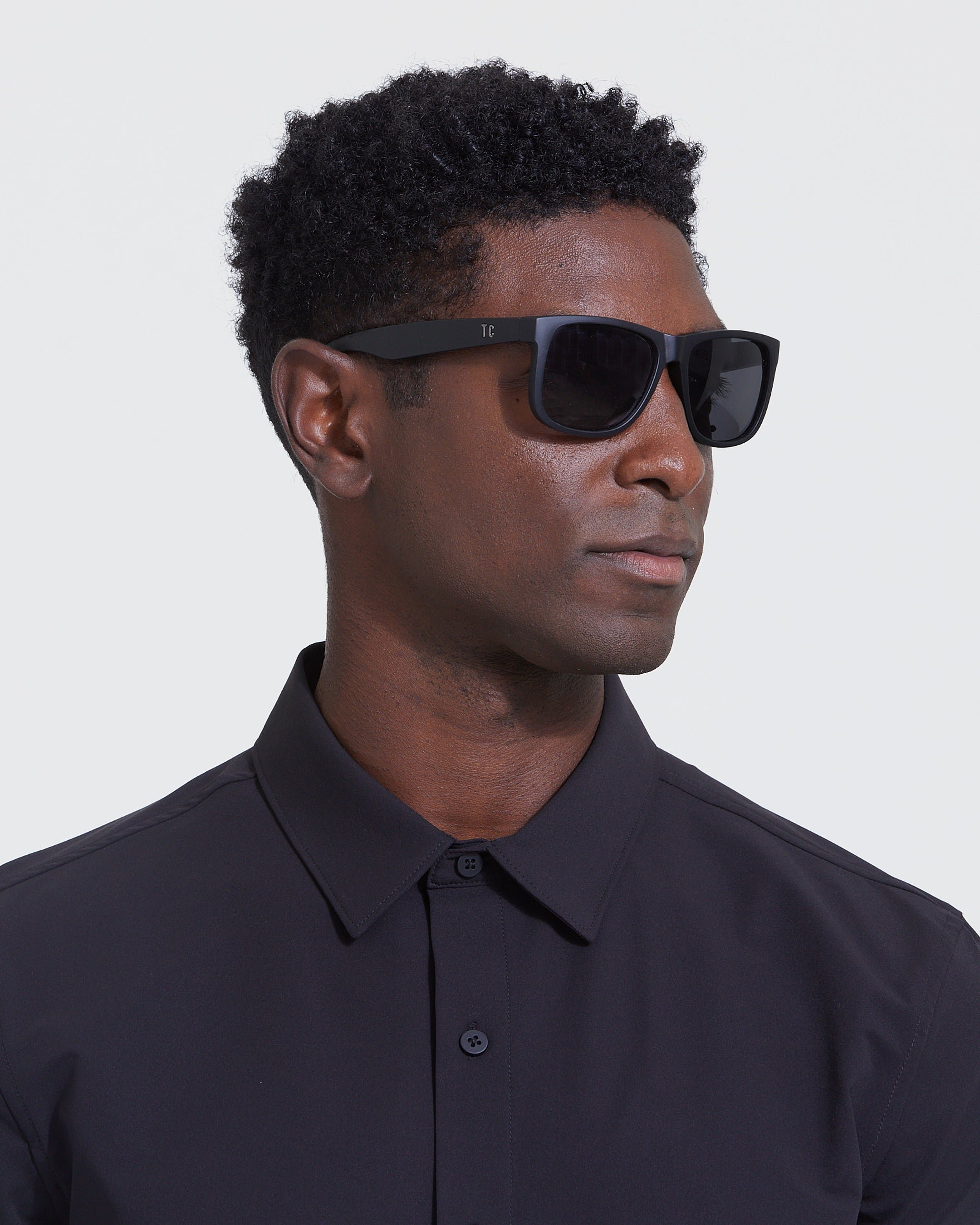 Black Classic Polarized Sunglasses