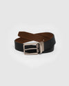 Brown Black 2 In 1 Casual Belt
