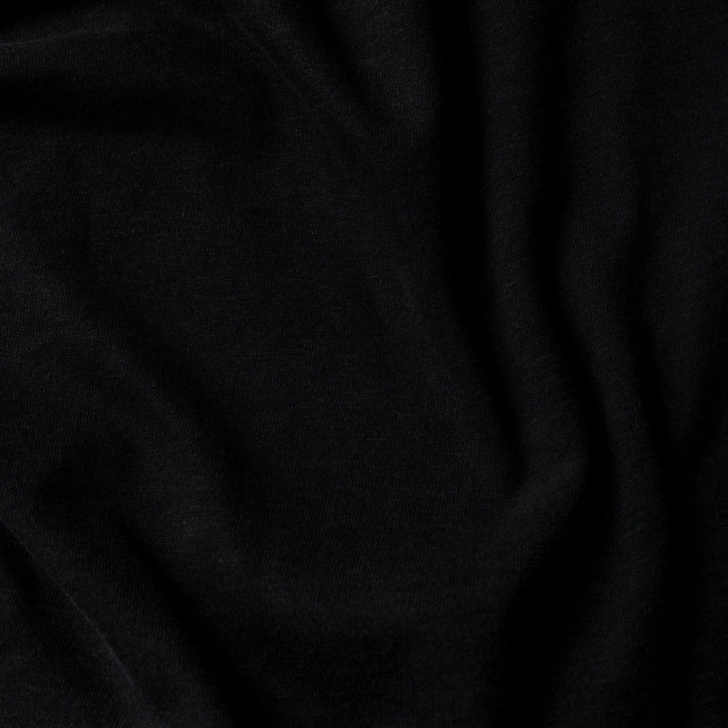 All Black Classic Polo 10-Pack, close-up of black fabric folds.