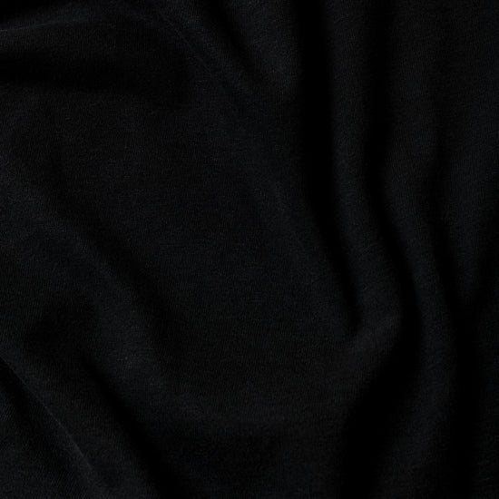 18559 Crew Neck Long Sleeve Jersey - Black