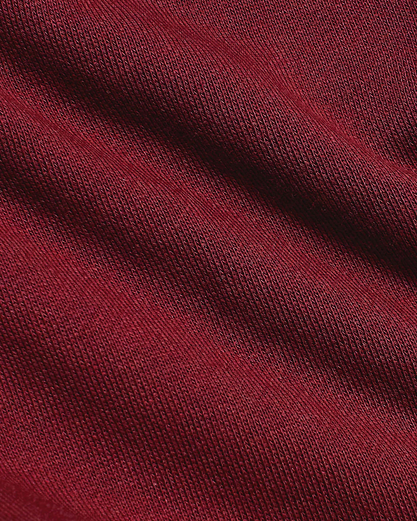 Boys Dark Maroon Full Zip Fleece Hoodie & Jogger texture close-up.