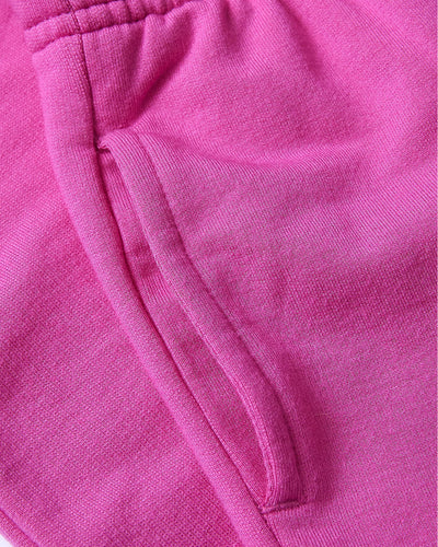 Girls Electric Fuchsia Relaxed Joggers