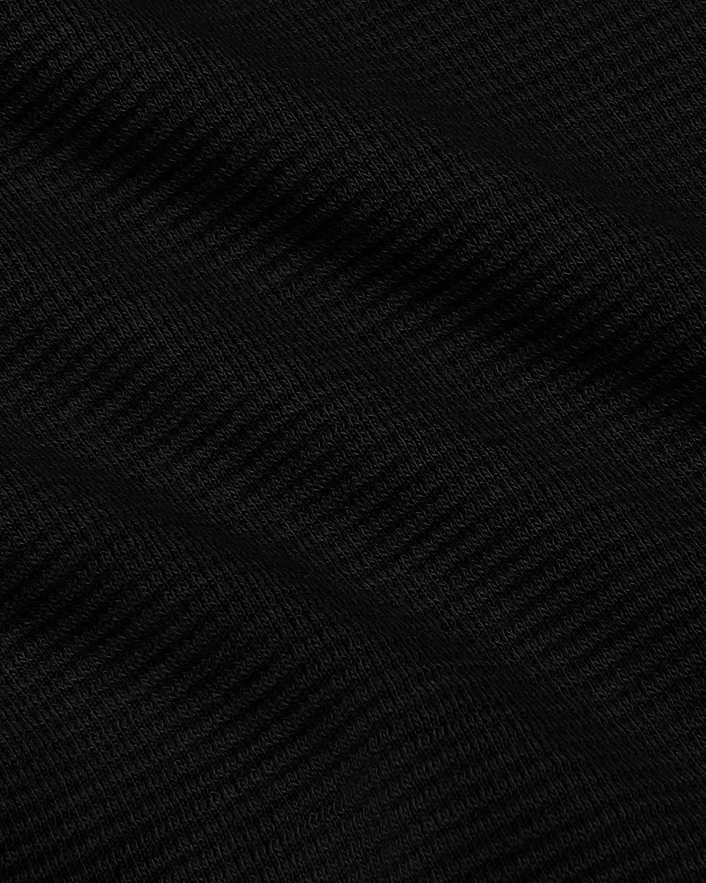 Girls Waffle Wide Leg Pants 3-Pack, black ribbed knit close-up.