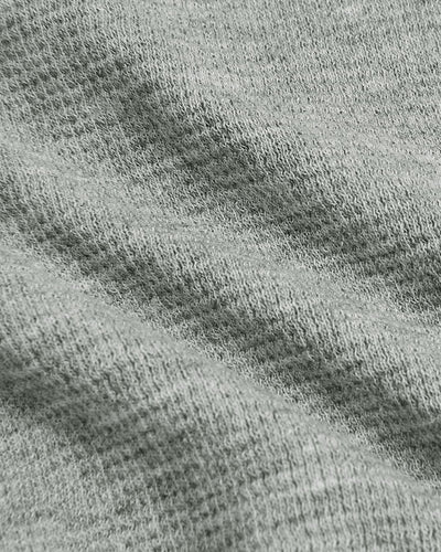 Girls Waffle Wide Leg Pants - Heather Gray