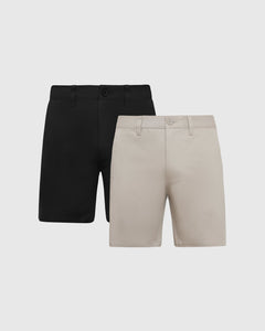 True Classic7" Twill Shorts Starter 2-Pack