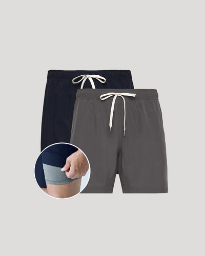 9" Active Quick Dry Shorts (2‑Pack)