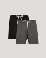 Neutral Tones Active Comfort Shorts 2-Pack