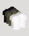 Active Polo 10-Pack showcasing premium, fitted men's polo shirts.