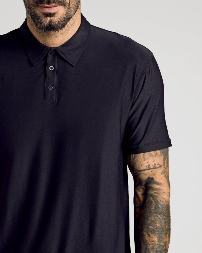 Active Short-Sleeved Polo Shirt