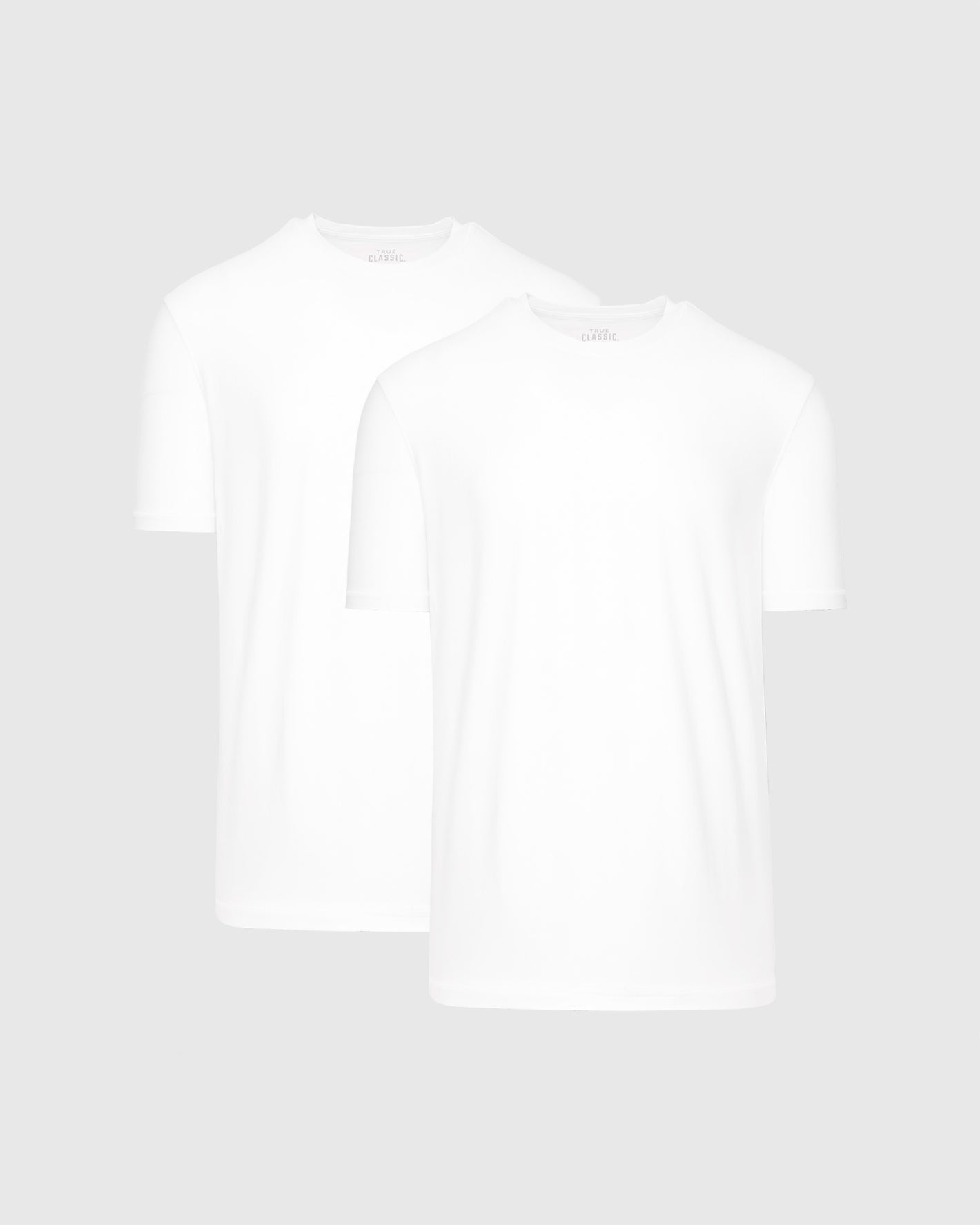 All White Active Crew 2-Pack