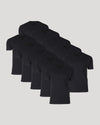 All Black Classic V-Neck 10-Pack displayed on a light-gray background.