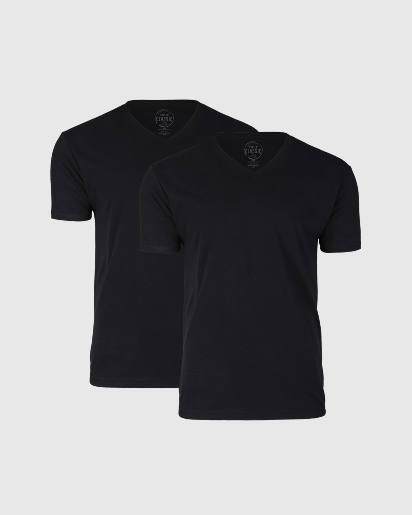 All Black V-Neck 2-Pack