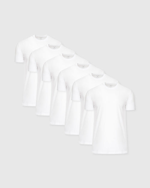 Greucy-darkJockey 6 Pack Canottiere Uomo Con Scollo A V - Taglie Forti E Grandi, 100% Cotone, Manica Corta