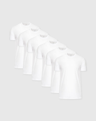 Camiseta clásica talla alta cuello redondo