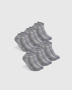 True ClassicHeather Gray Ankle Sock 6-Pack