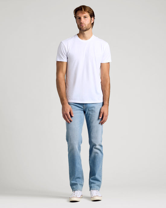 Main St. Pant in Washed Hemp Denim Light Indigo