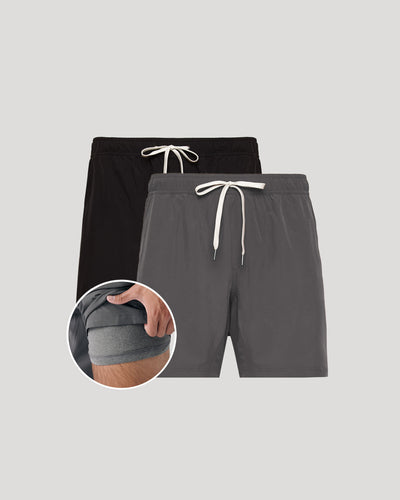 7" Active Quick Dry Shorts (2‑Pack)