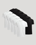 Black & White Heavyweight Pocket Crew 10-Pack