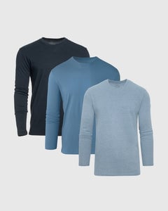 True ClassicBlues Long Sleeve T-Shirt 3-Pack