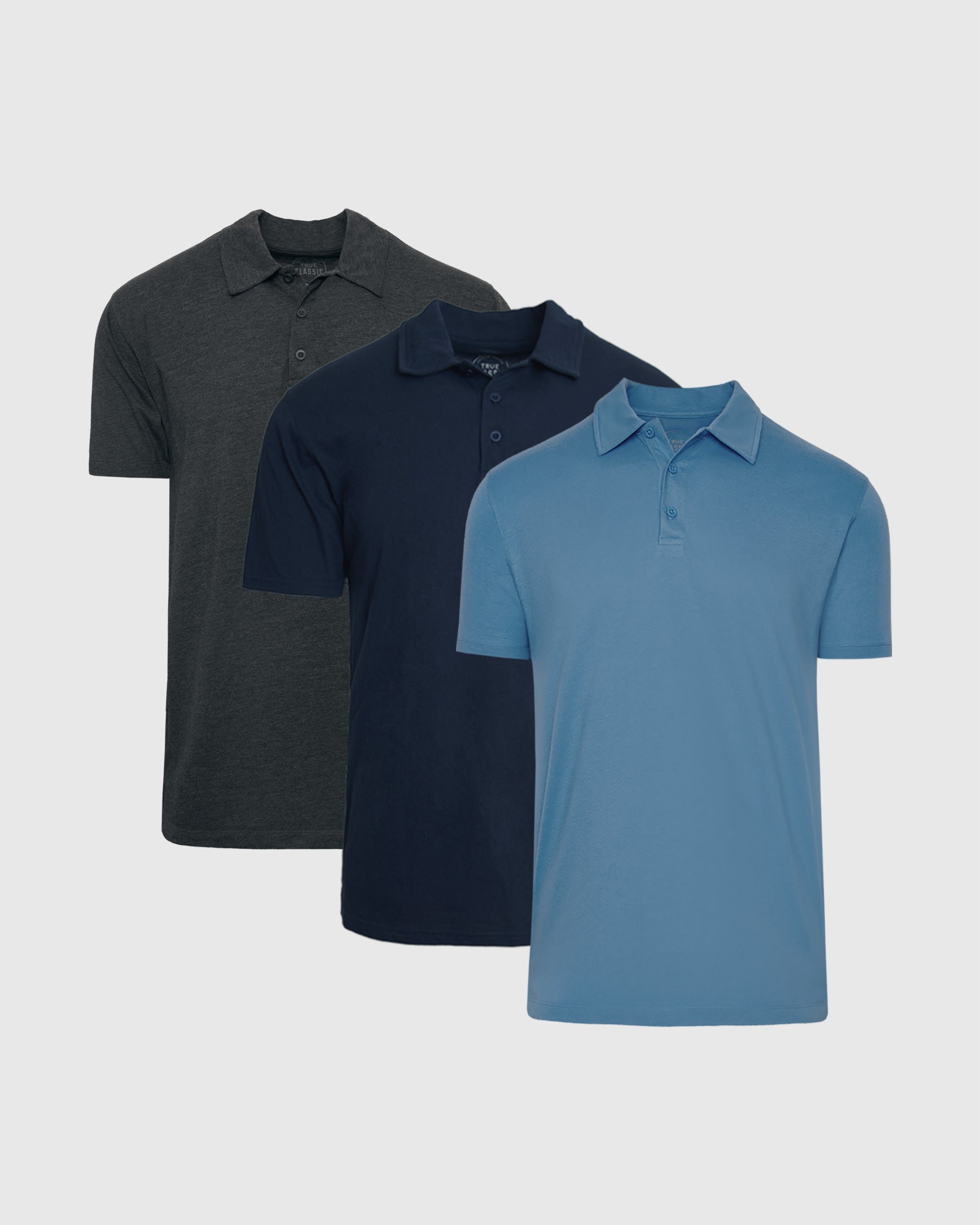 Blues Polo 3-Pack