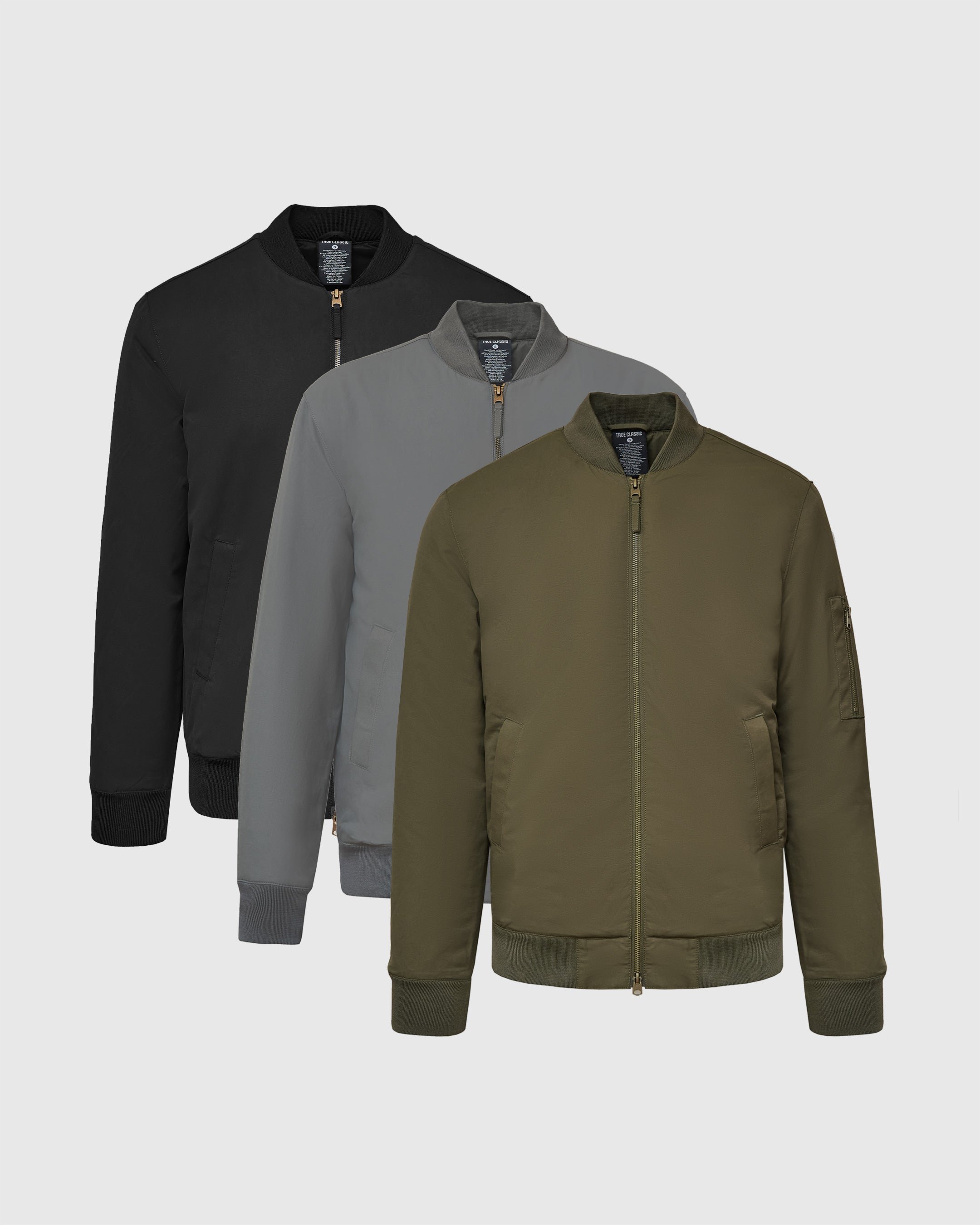 Core Color Bomber Jacket 3-Pack