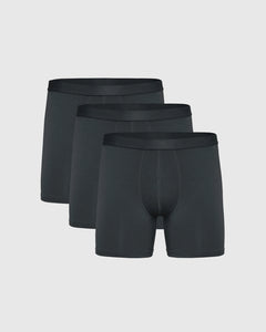 True ClassicCarbon Boxer Briefs 3-Pack