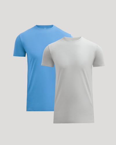 Seasonal Tall Premium Pima Crew Neck 2-Pack